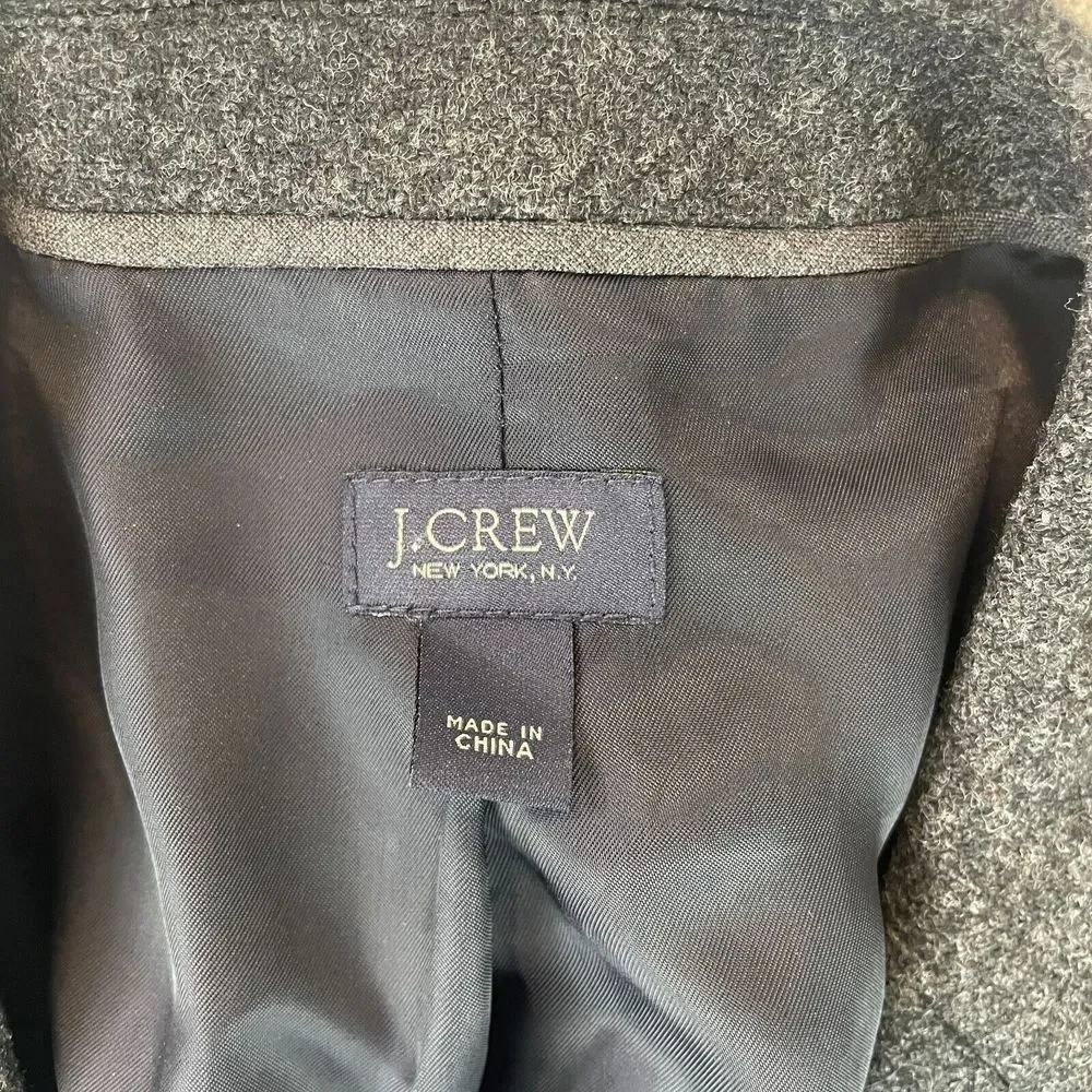 J. Crew Ludlow Sport Coat Jacket 42L‎ Gray 100% Wool Yorkshire Moon Tweed